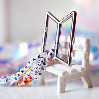 BTS Metal Carabiner Keychain Clip
