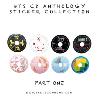 BTS CD Anthology Collection Sticker Part One