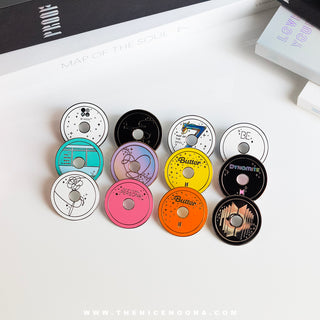 BTS Anthology CD Enamel Pins Collection Part Two