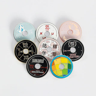 BTS Anthology CD Enamel Pins Collection Part One