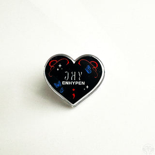 Enhypen Bias Heart Acrylic Pins