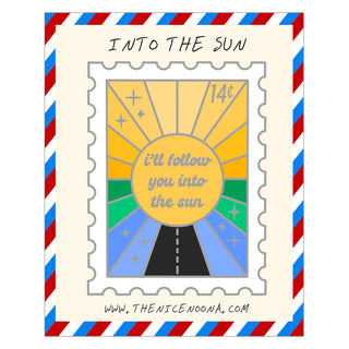 [Preorder] Postcards From Arirang Stamp Enamel Pins