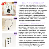 [PREORDER] BTS Suga Amygdala Necklace + Earring