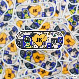 BTS OT7 Bangtancore Bandaid Sticker