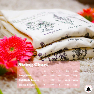 BTS Bangtan in Bloom Tshirt (Seconds Grade)